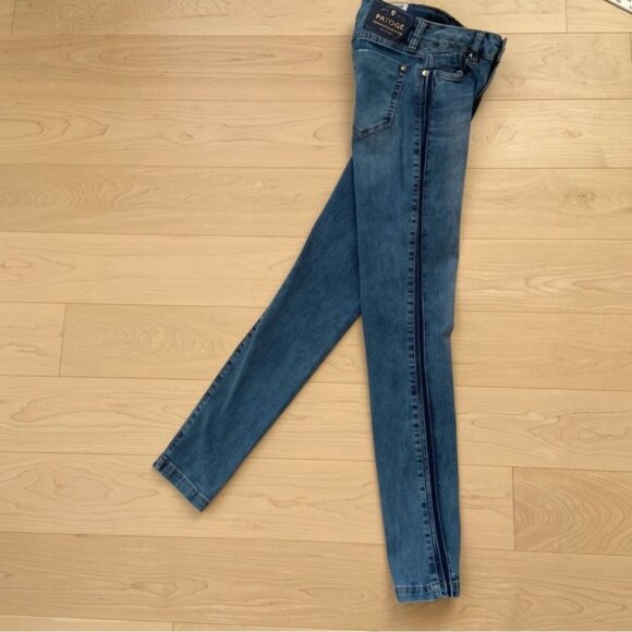 Patogé Brazilian skinny sexy jeans stretchy blue denim high rise waisted euro 38 - Picture 4 of 10